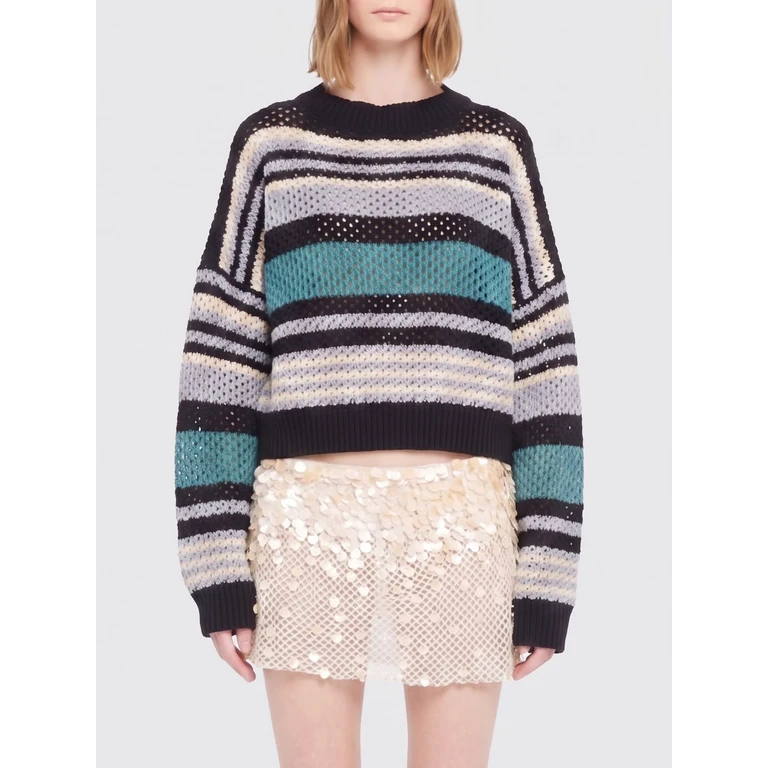Sweater Woman color Black (LWHE080R26KNI0011084)