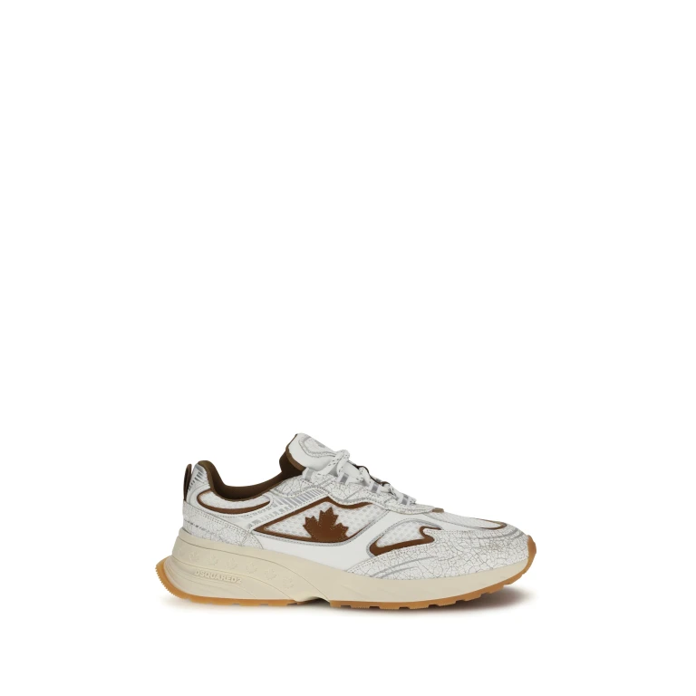 Sneakers Sprinter Leather White/Cream/Brown