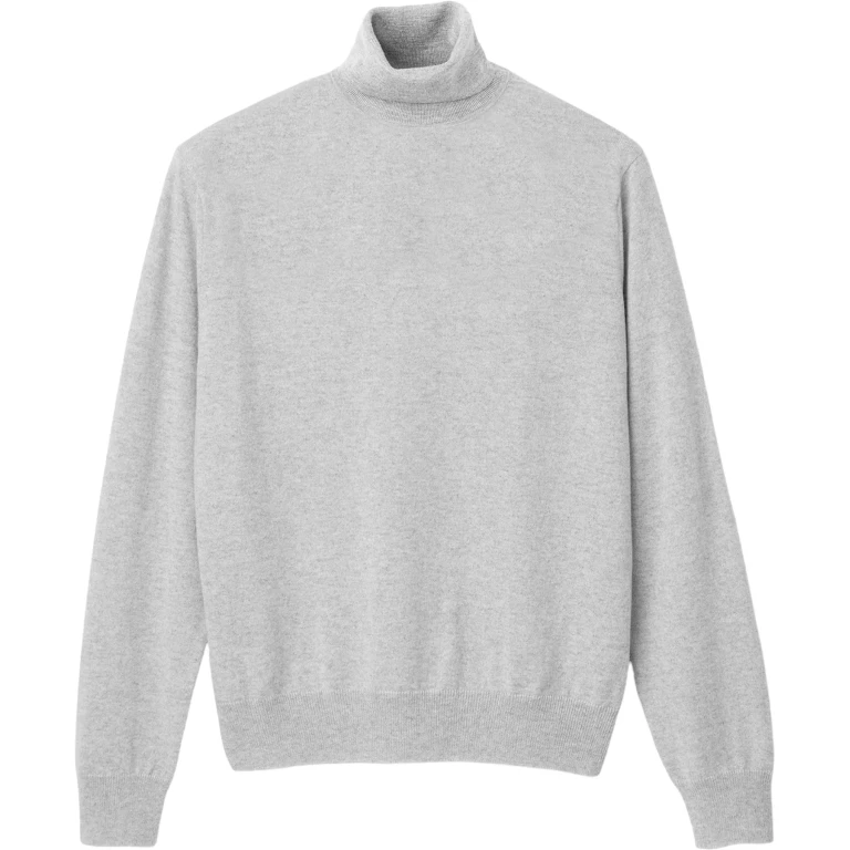 Stretch Merino Turtleneck Top - Women's