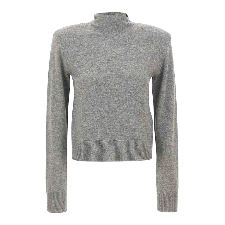 Pull Col Rond - Gris (1161831093)