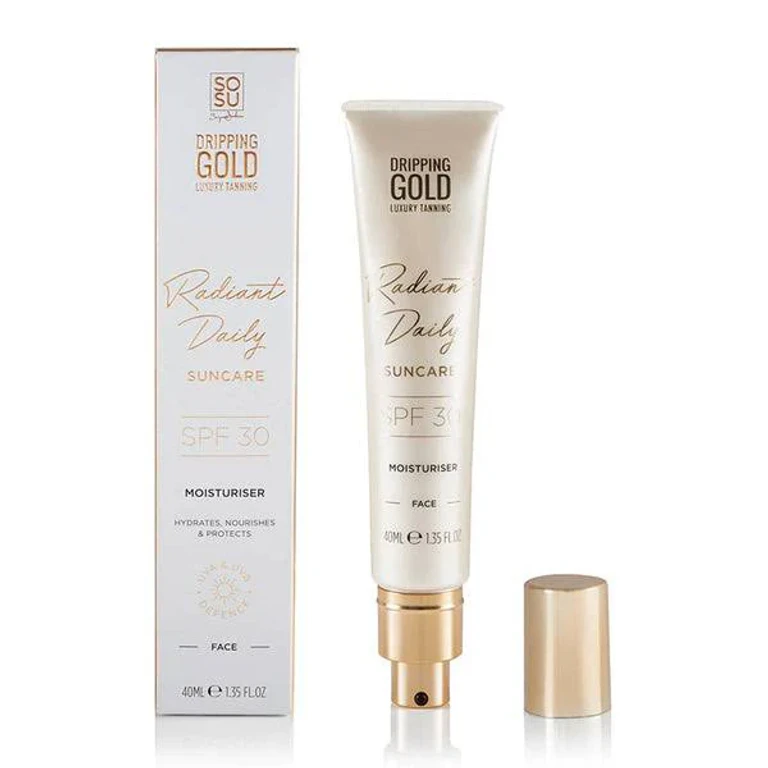 Daily face sunscreen Dripping Gold Radiant SPF 30 (Moisturizing) 40 ml