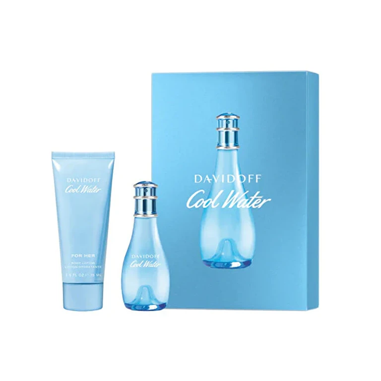 Cool Water Women - EDT 30 ml + Body Lotion 75 ml