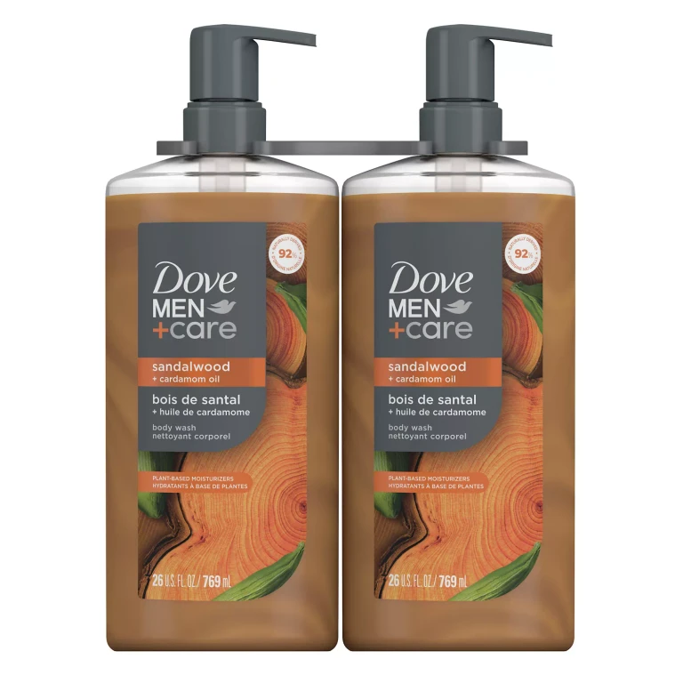Men+Care Sandalwood Body Wash, 26 fl. oz., 2 pk.