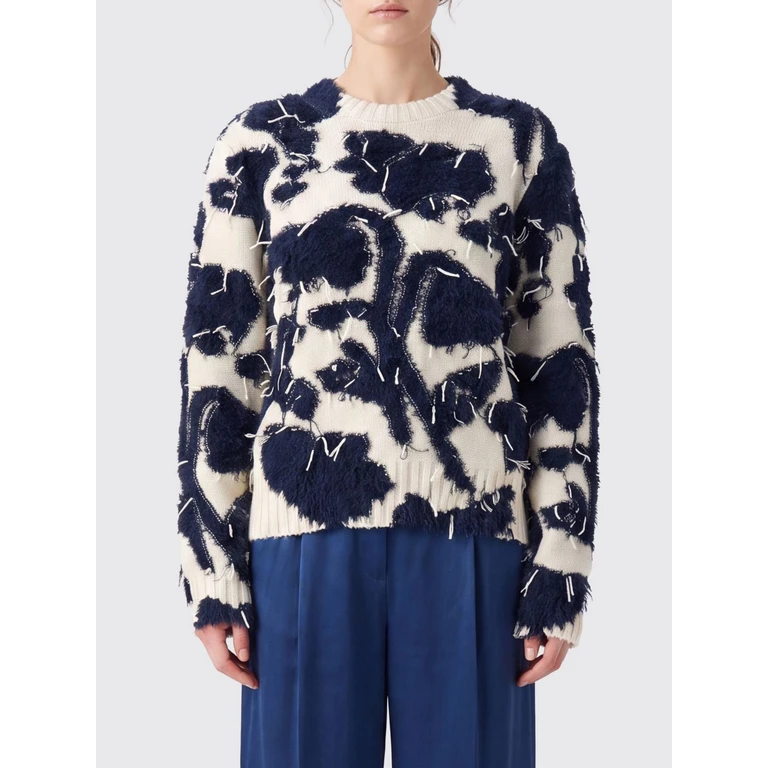 Sweater Woman color White (PF26KT6130159009OFFWHITE)