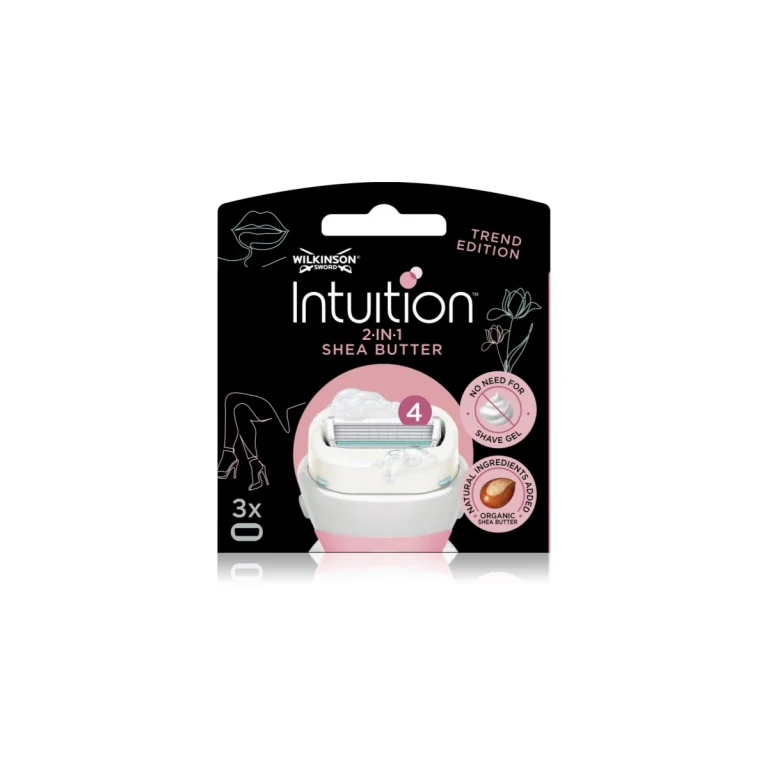 Intuition 2合1 乳木果油替换刀片 3片装