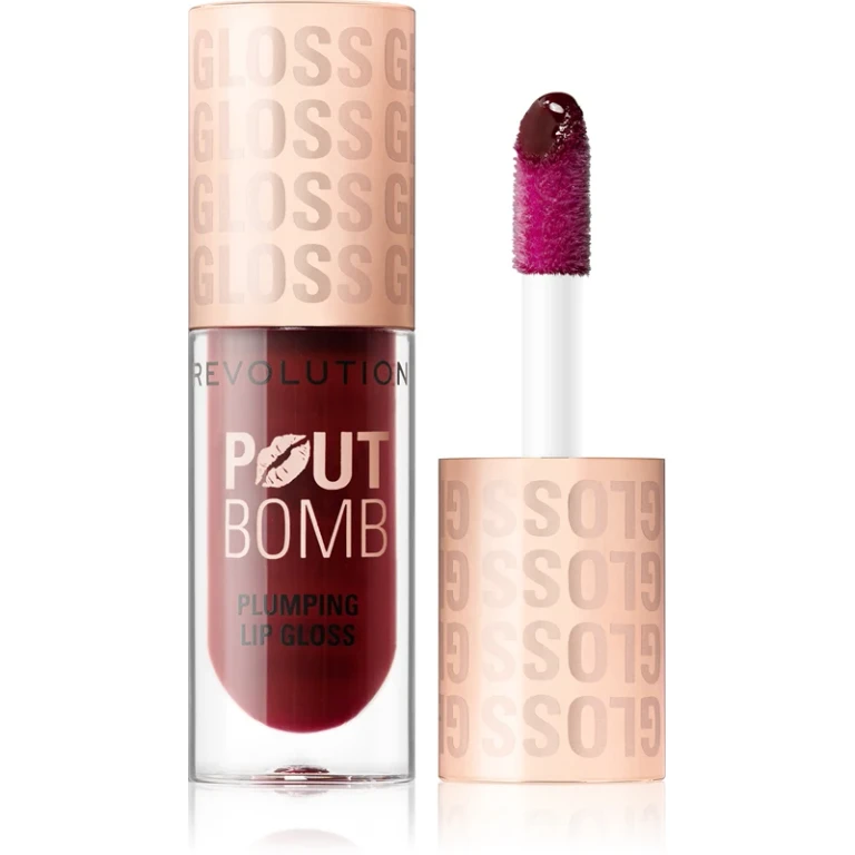 Pout Bomb Plumping Lip Gloss Jelly Berry Mauve 4.6ml