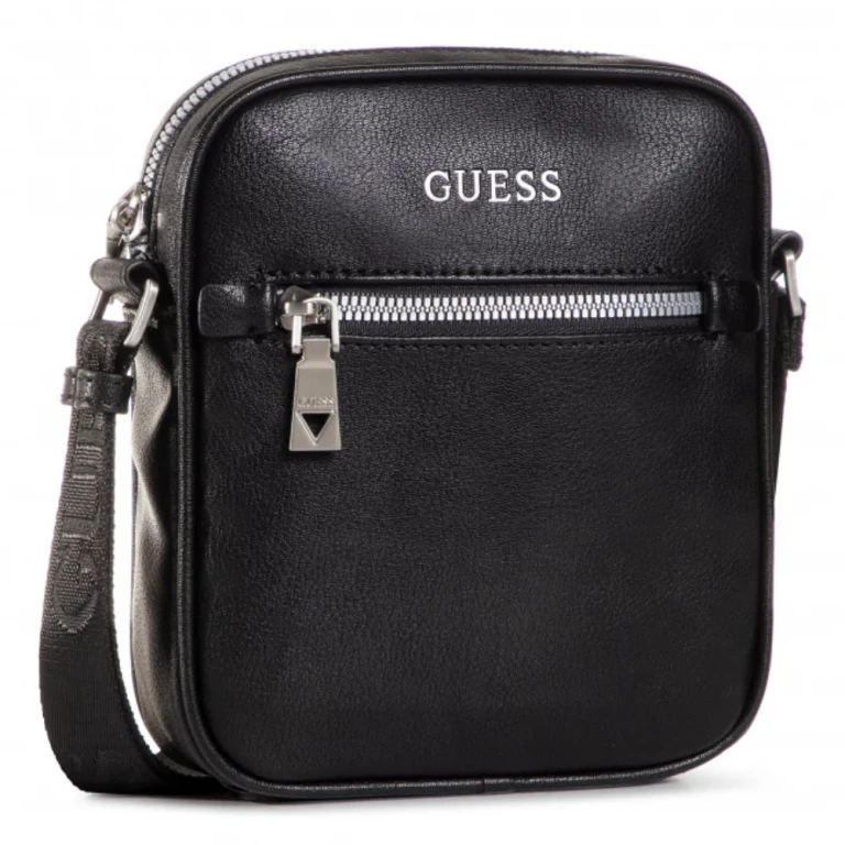 , Scala, Mini, Fabric Shoulder Bag, Black, Men's