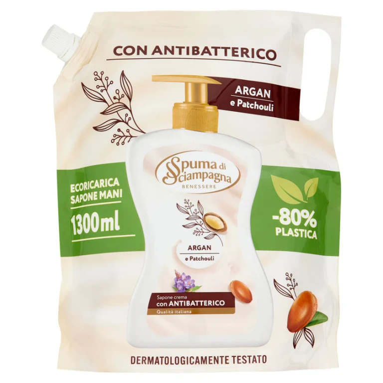 Argan And Patchouli Cream Soap Refill 1300 ml
