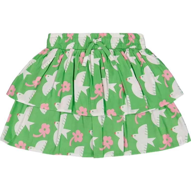Tiered Elastic Waist Skirt - Big Girl