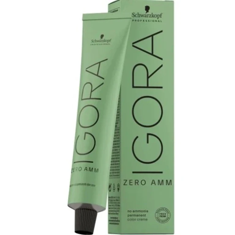 Professional IGORA ZERO AMM permanent hair dye without ammonia color 4-68 60 ml