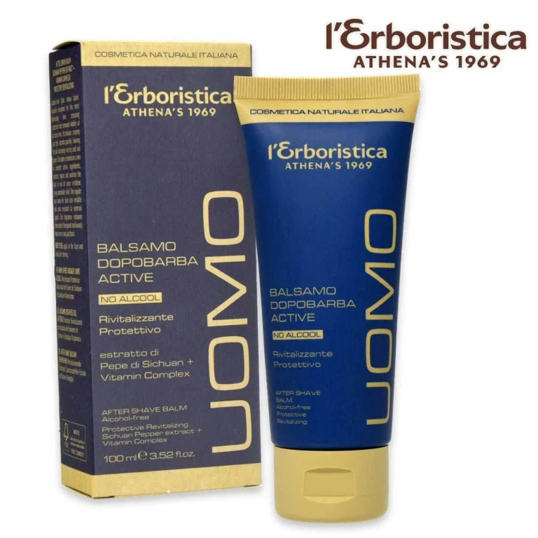 L'erbostica men aftershave balm 100 ml - active