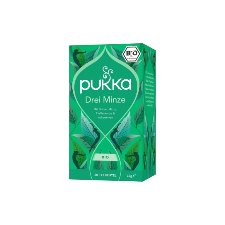 Organic 3 Types of Mint Herbal Tea, 20 pieces (32 g)
