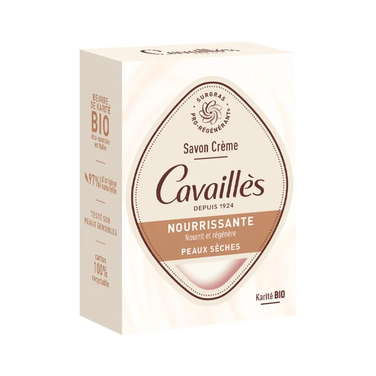 Nourishing shea butter pro-regenerating soap Roge Cavailles 100 g