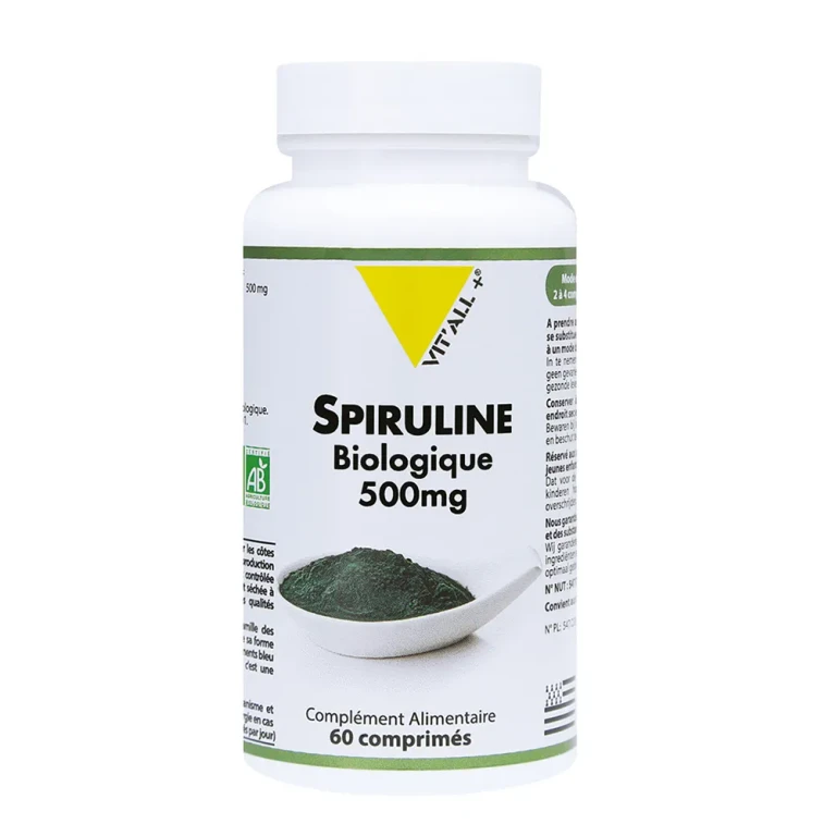 Spirulina Bio 500mg 60 capsules
