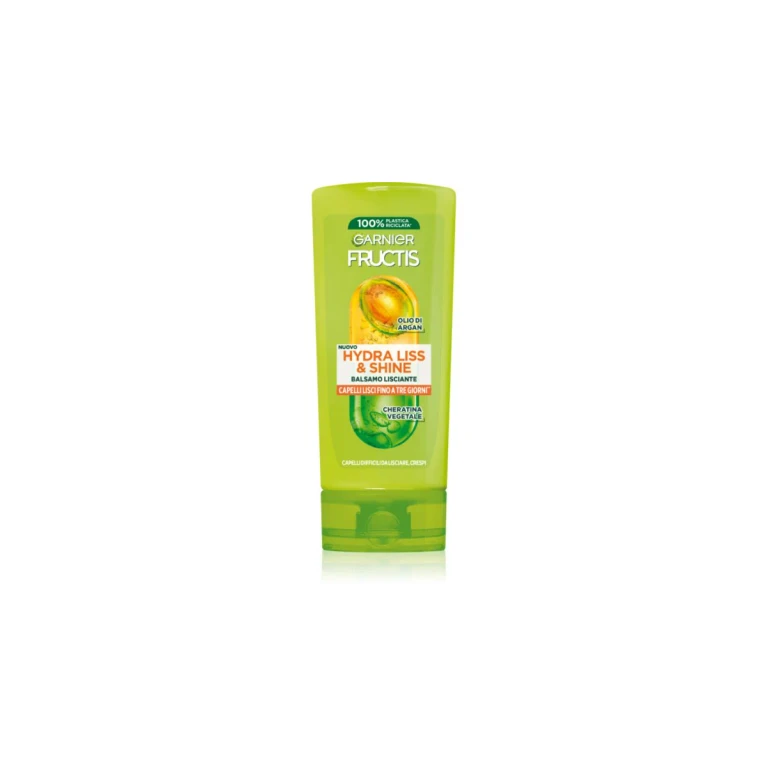 Fructis Smoothing Conditioner Hydra Liss & Shine for Frizzy, Hard-to-Straighten Hair 200 ml