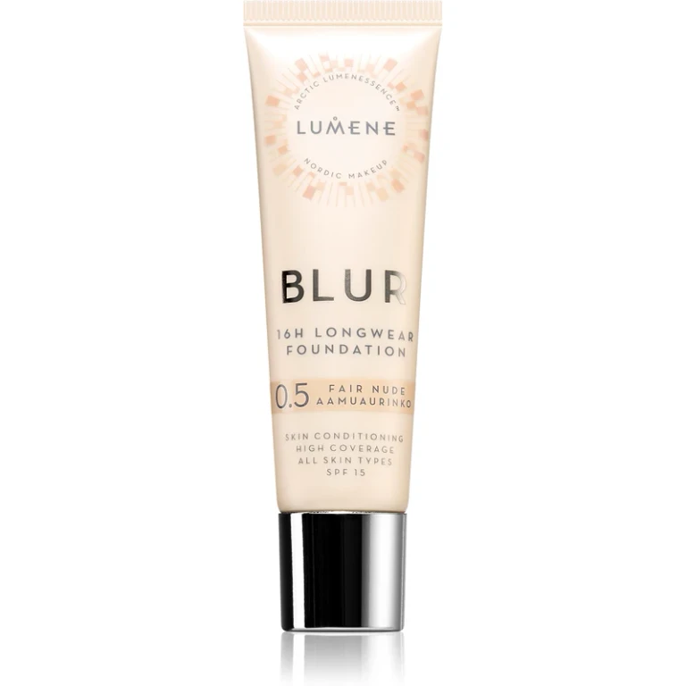Blur 16h long-lasting foundation SPF 15 color 0.5 Fair Nude 30 ml