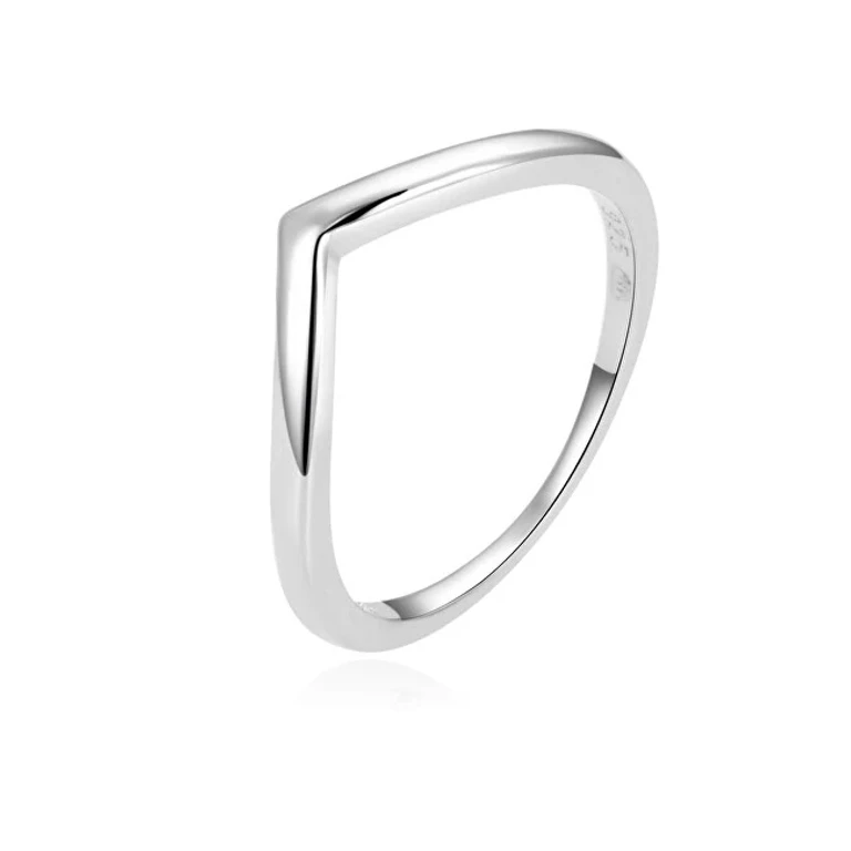 Minimalist Silver Ring AGG445L - Circuit: 60 mm