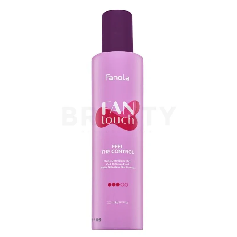 Fan Touch Feel The Control Curl Defining Fluid 200 ml