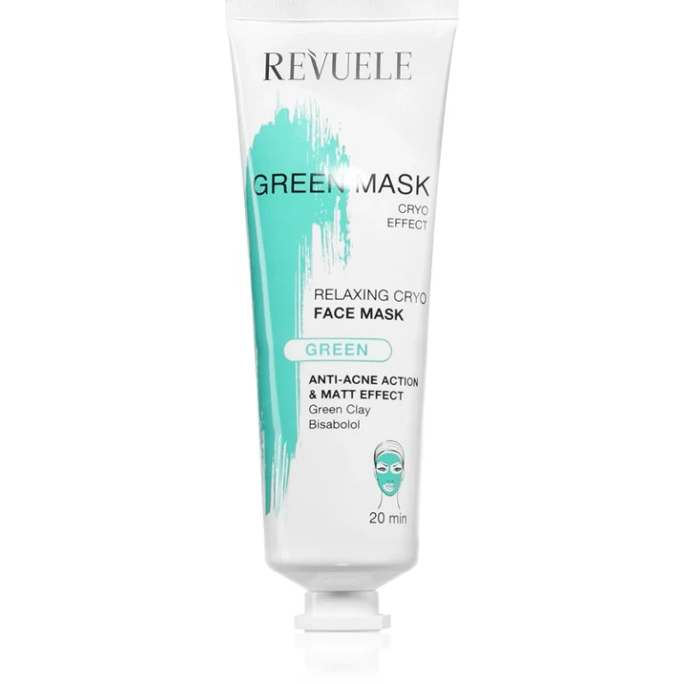 Green Mask Cryo Effect mattifying cleansing mask against skin imperfections 80 ml