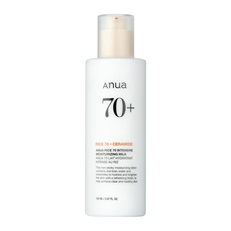 Rice 70 Intensive Hydrating Milk Intensely Hydrating Face Lotion 150ml