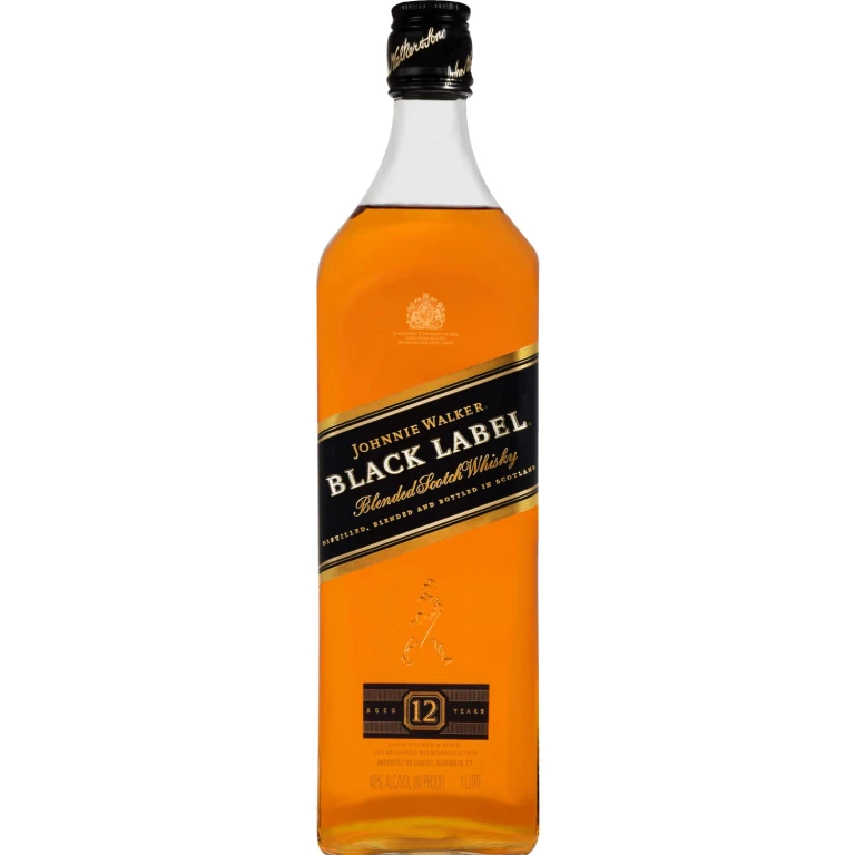Black Label Blended Scotch Whisky 1L
