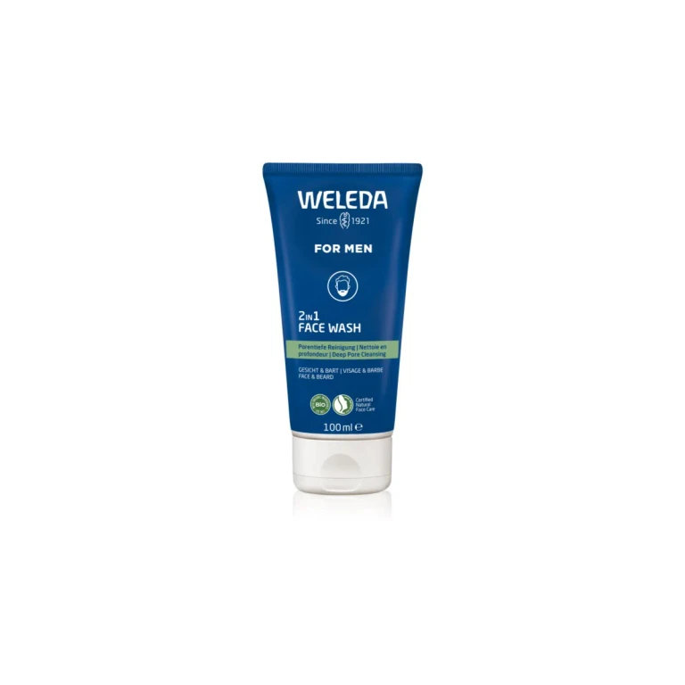 for men - 2in1 organic face cleanser 100ML