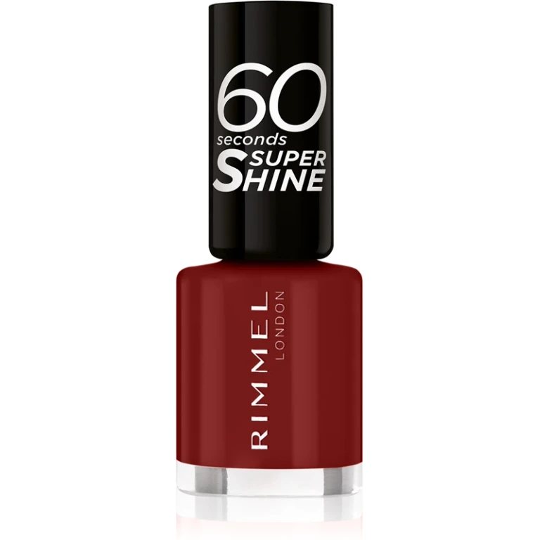 60 Seconds Super Shine - Nail Polish 8 ml 320 Rapid Ruby