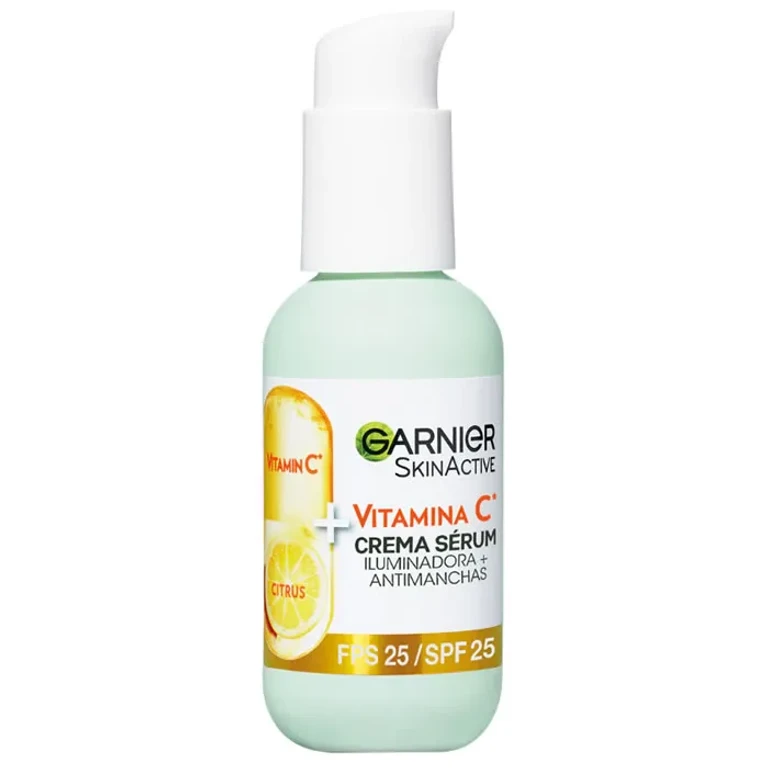 SkinActive Brightening Serum Cream Anti-Stain Vitamin C SPF25 50ml
