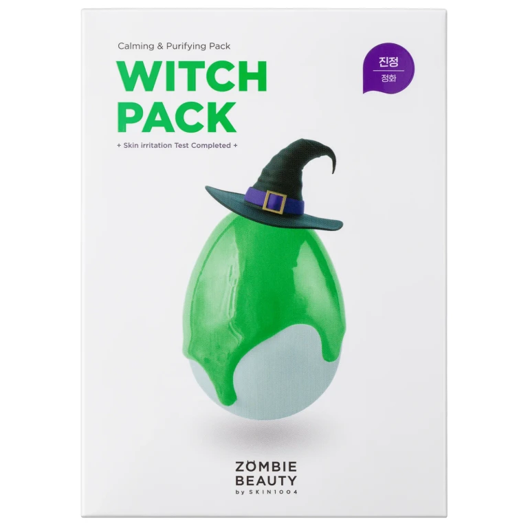 ZOMBIE BEAUTY Witch Pack Purifying Mask Deep Cleansing Green Tea
