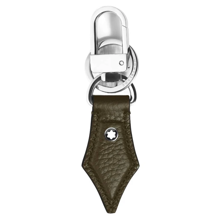 Nib Leather Key Holder - Khaki
