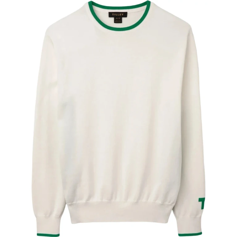 Colour Block Crew Neck Sweater - Men's