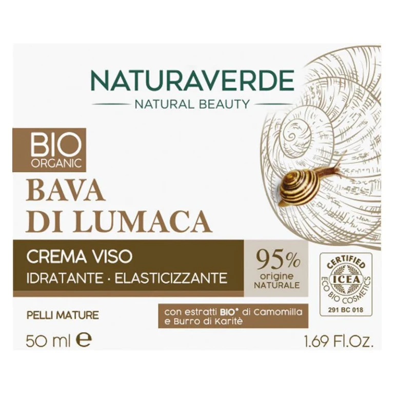Natura Verde Snail Slime Intensive Moisturizing Cream 50 ml