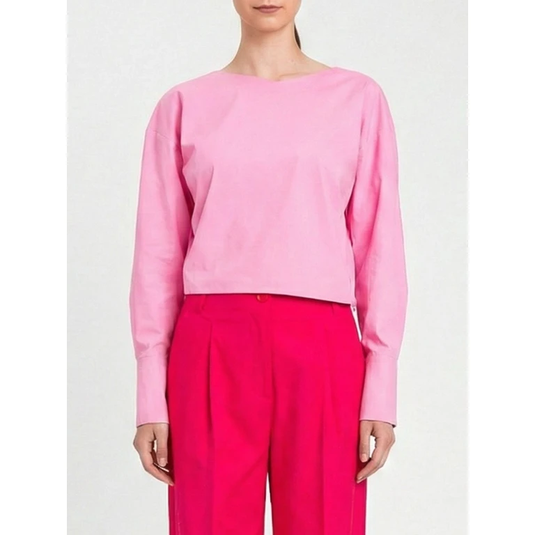 Stretch Cotton Blouse (261AP213207207)
