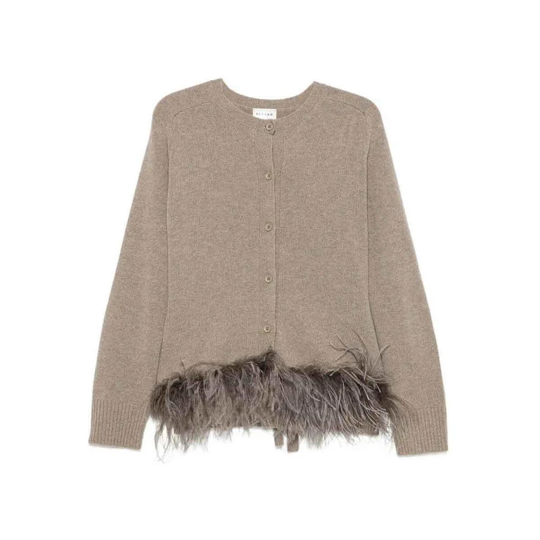 P. A.R. O.S. H. Cardigan - Taupe (LESTATD520111064)