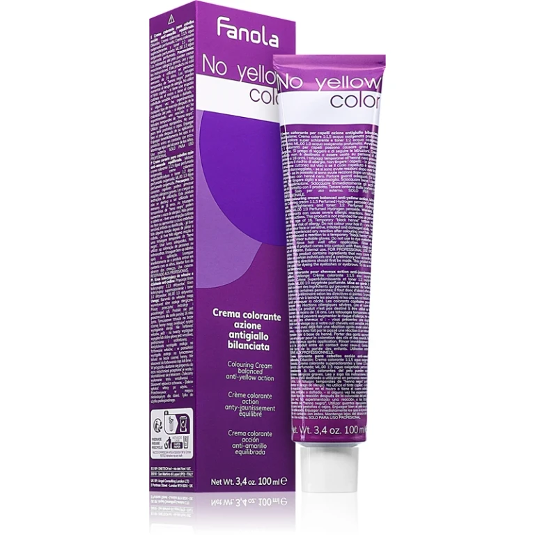 Fanola No Yellow Color hair dye 100ml 8 ice