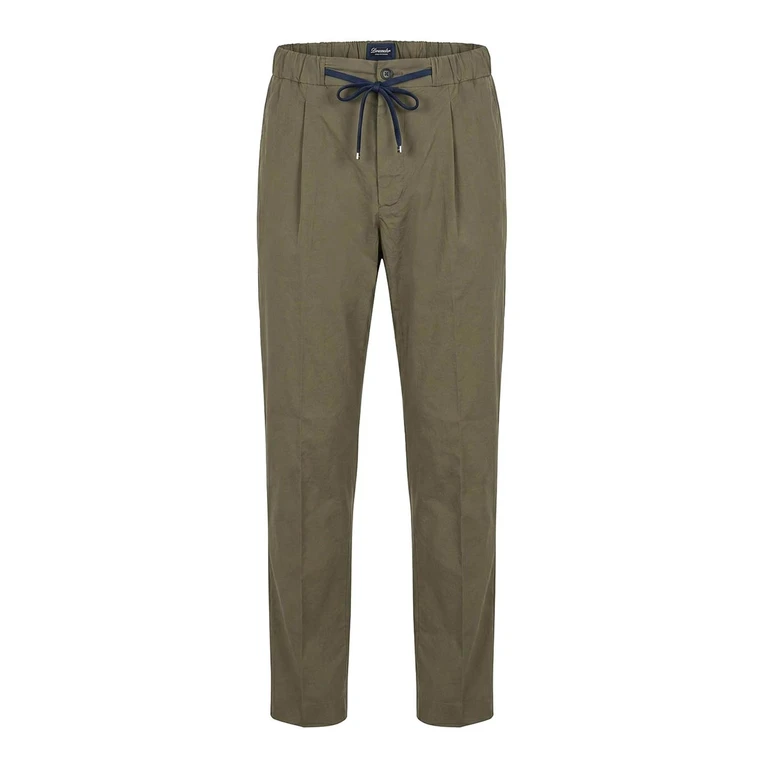 Pantalons Décontractés - Vert Foncé (DP141L01490)