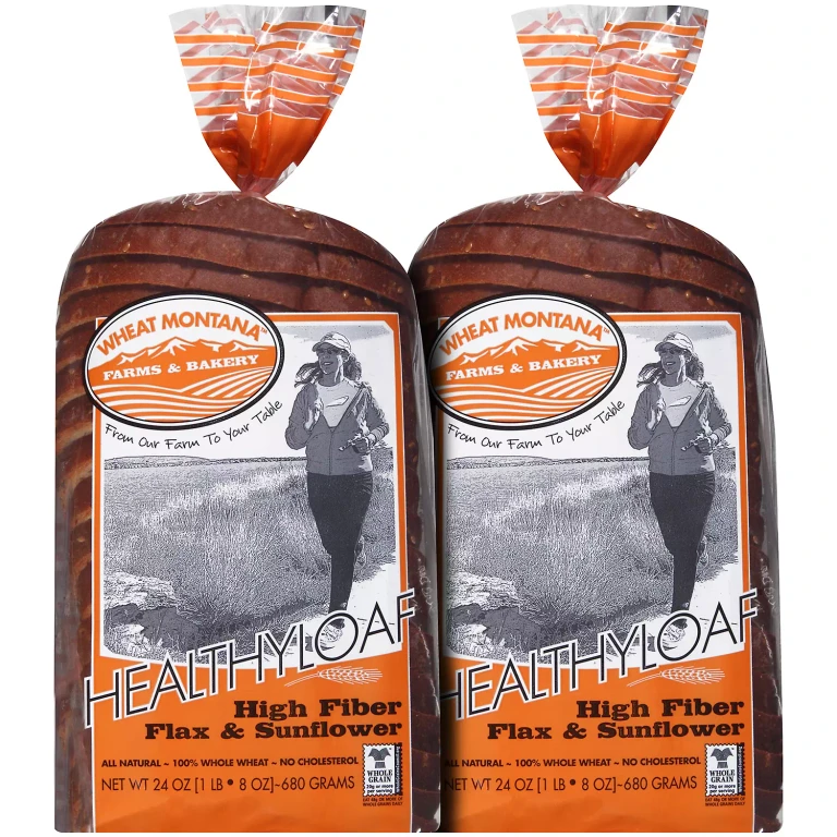HealthyLoaf High Fiber Flax & Sunflower Bread 24 oz., 2 pk.