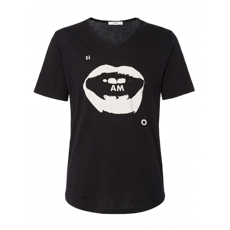 T-shirt à imprimé 'Ti Amo' Fendi