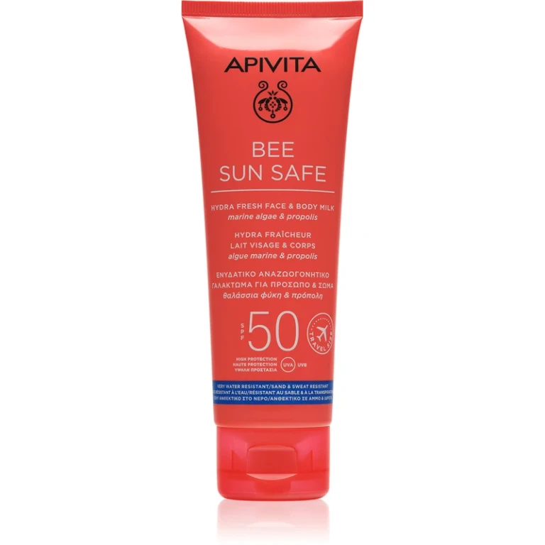 Bee Sun Safe Hydra Fresh SPF50 Tanning Milk for Face and Body SPF 50 100 ml