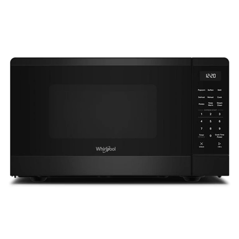 Black Countertop Microwave with 5 Auto Cooking Modes - 900 watt