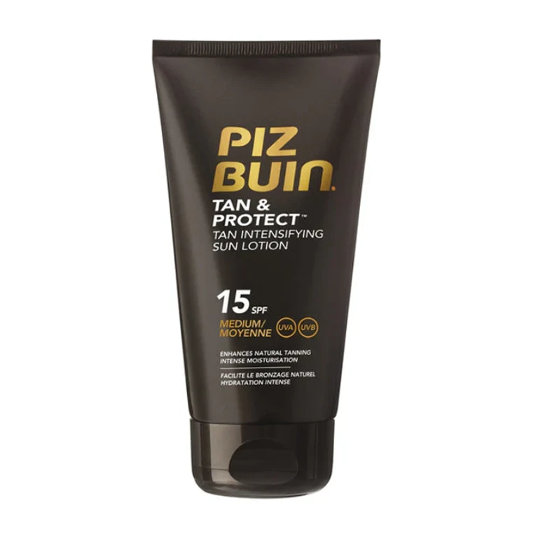 Intensifying sun cream for protective tanning Spf15 150ml