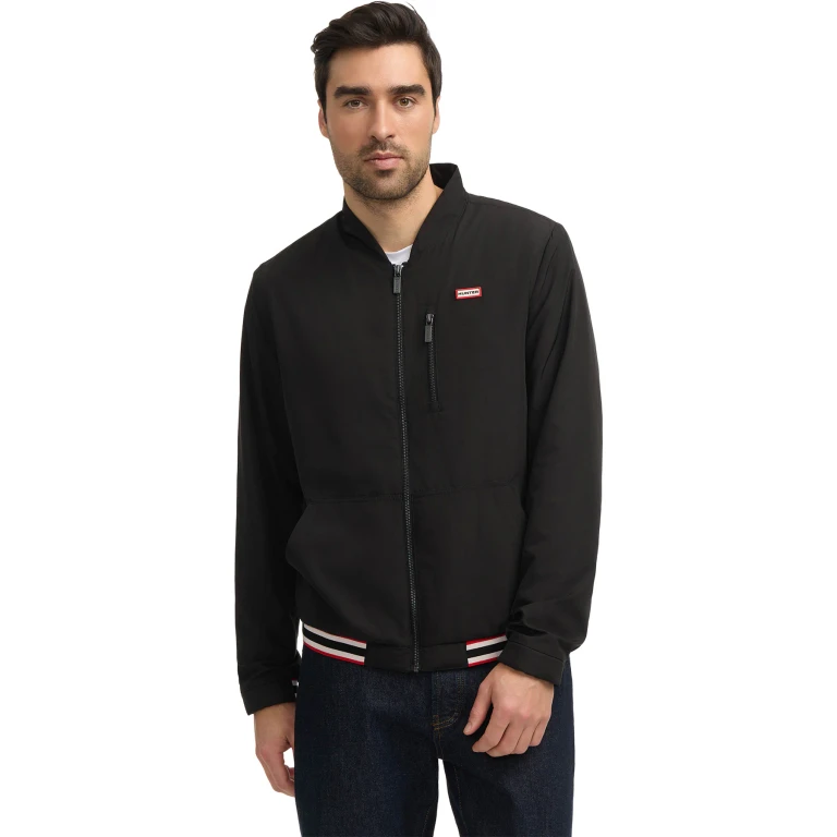 Moorgate Elastic Details Bomber Jacket - Men's