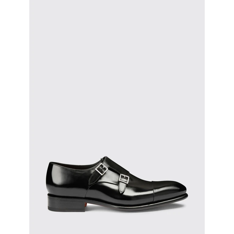 Brushed Leather Monk Strap (MCCR11652MC1HVVDN01)