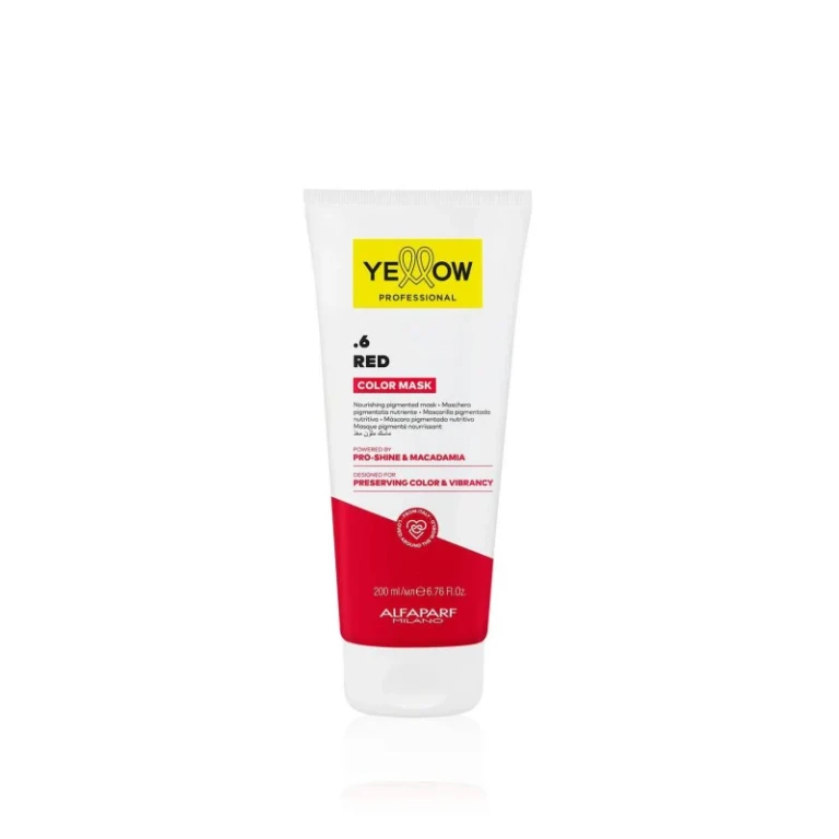 Pigmented Mask Alfaparf Yellow Color Care 6 Red 250 Ml
