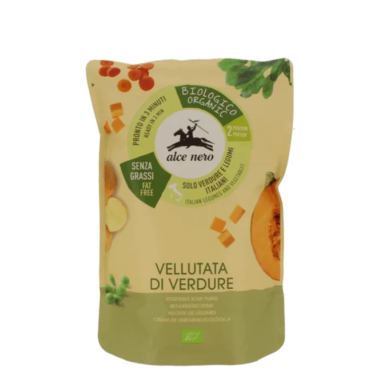 Organic Vegetable Cream Soup Alce Nero 500g
