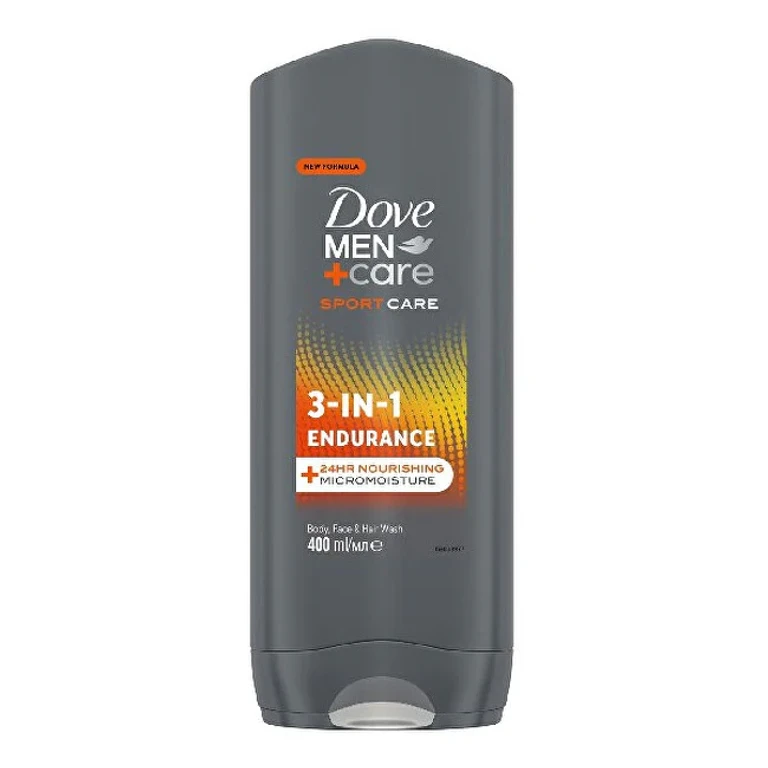 3 In 1 Shower Gel Men+Care Sport Care Endurance - Volume: 400 Ml