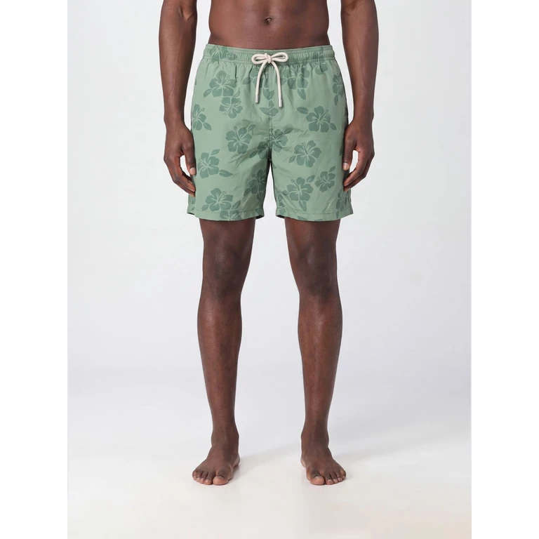 Graphic Print Polyester Swim Shorts (LIG000108499L)