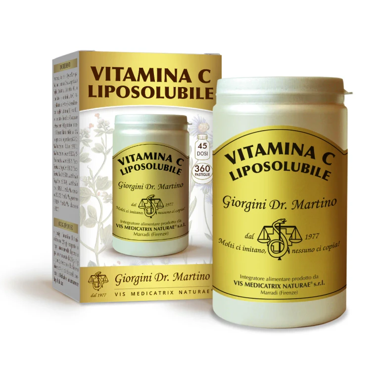 fat-soluble vitamin c 180 g - 360 tablets of 500 mg