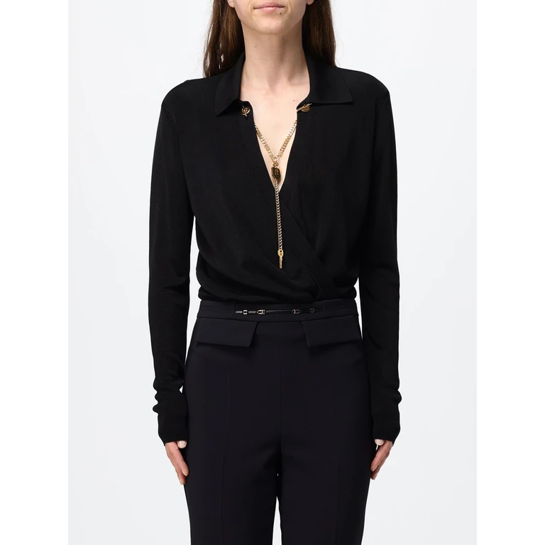 Top Elisabetta Franchi noir