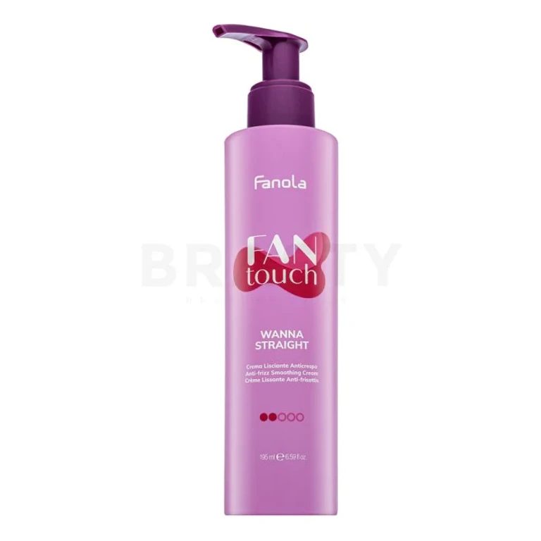 Fan Touch Wanna Straight Smoothing Anti-Frizz Cream 195 ml